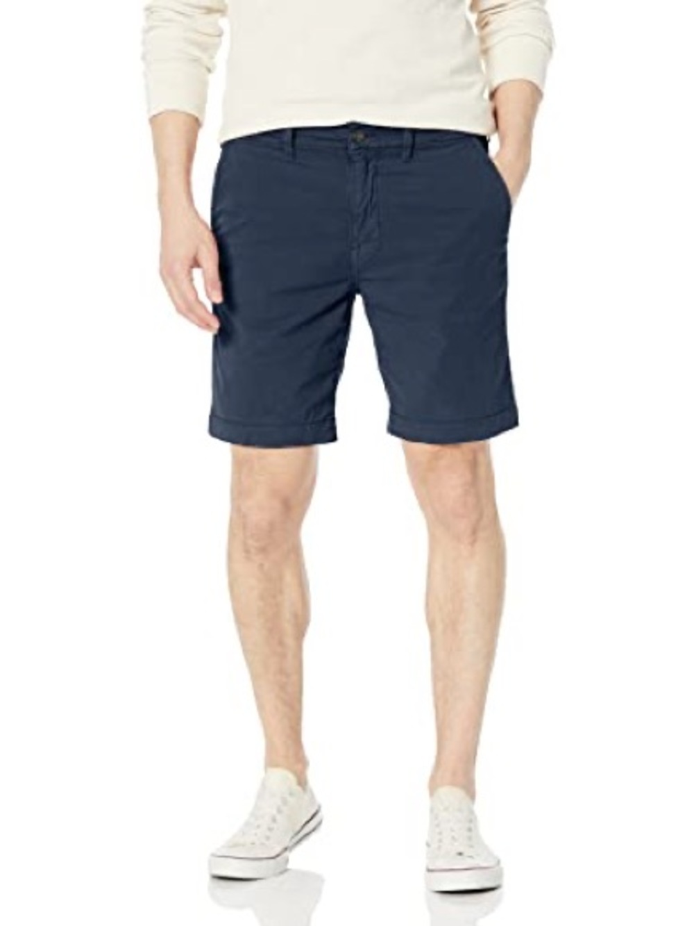 Lucky Brand Men’s Flat Front Advanced Stretch Shorts Navy Size 38 NWT